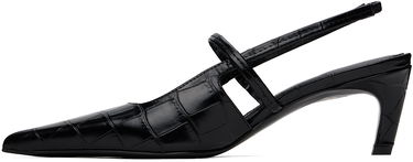 Superge in čevlji TOTEME The Sharp Slingback Heels Črna | 243-WAS821-LE0076, 2