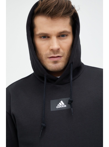 Pulover adidas Performance Hoodie Črna | HK2829