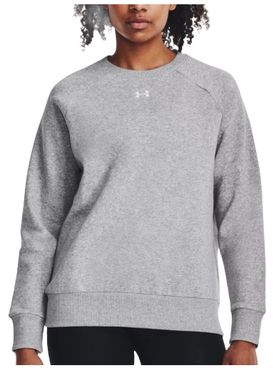 Pulover Under Armour Rival Fleece Crewneck Siva | 1379508-012