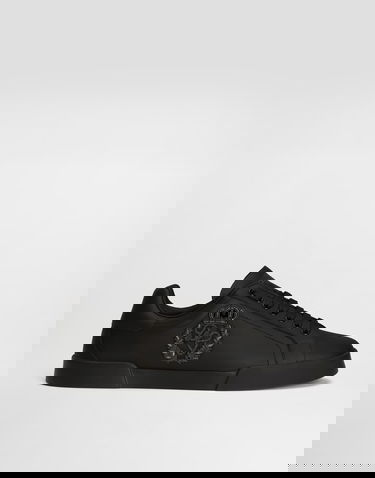 Superge in čevlji Dolce & Gabbana Portofino Light Strobel Calfskin Črna | CS2330A014180999, 0