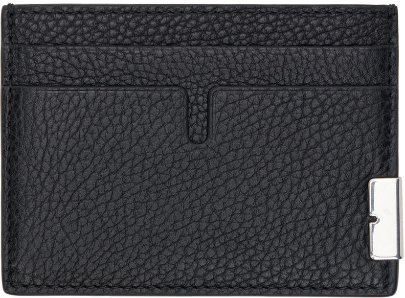 Denarnica Burberry Black B Cut Card Holder Črna | 8083754