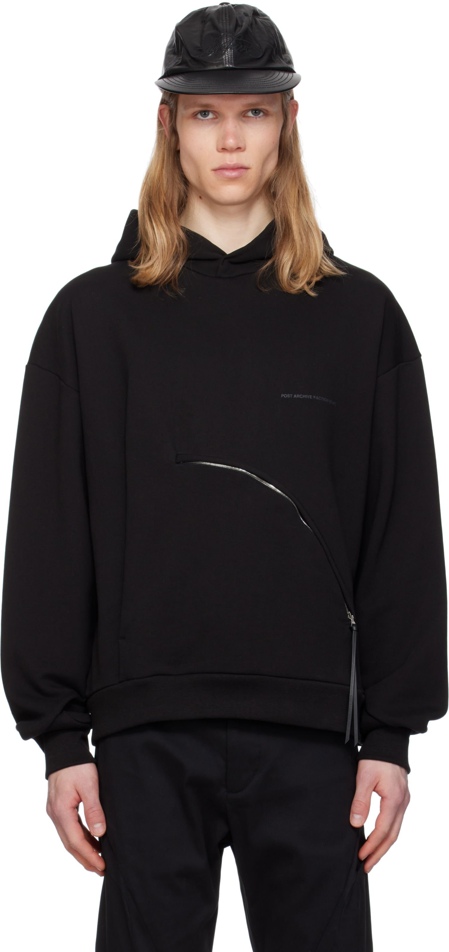 Pulover Post Archive Faction (PAF) 8.0 Center Hoodie Črna | 8.0 THC-B, 0