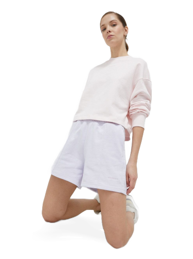 Kratke hlače New Balance French Terry Shorts Lila | WS23552LIA