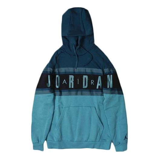 Pulover Jordan Jordan Air Fleece Pullover Hoodie Modra | BQ5655-347