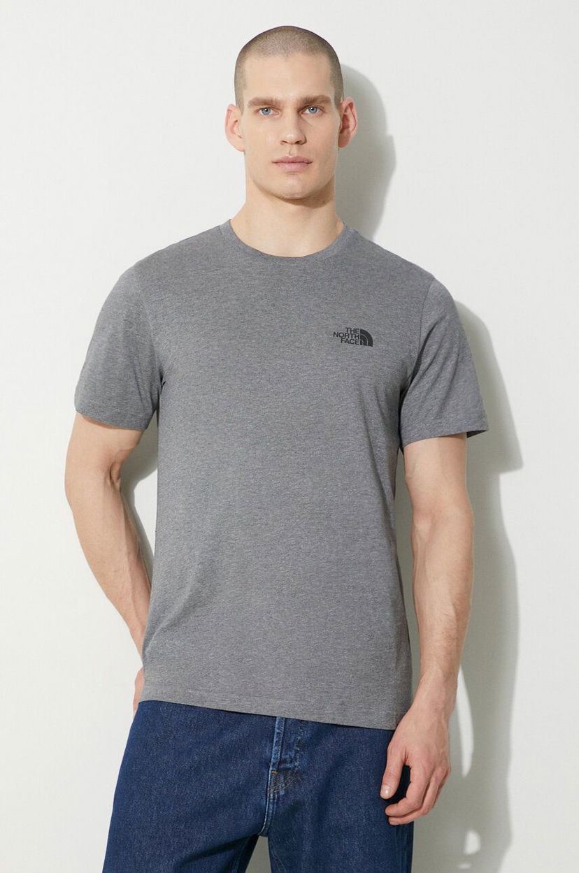 Majica The North Face T-Shirt Simple Dome Siva | NF0A87NGDYY1