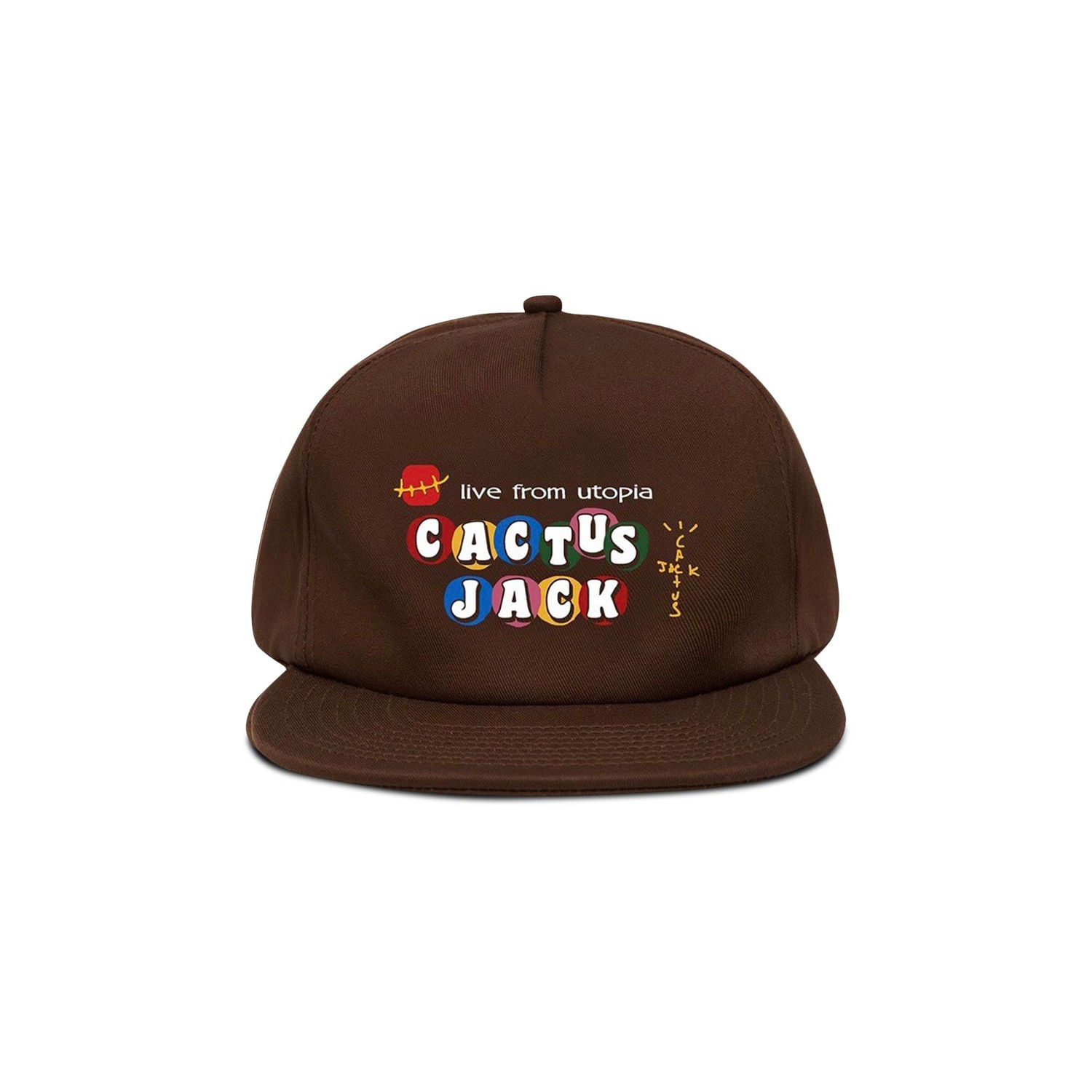 Kapa Cactus Jack by Travis Scott McDonald's x Live From Utopia Hat Rjava | CJMD HH133 BROW, 1