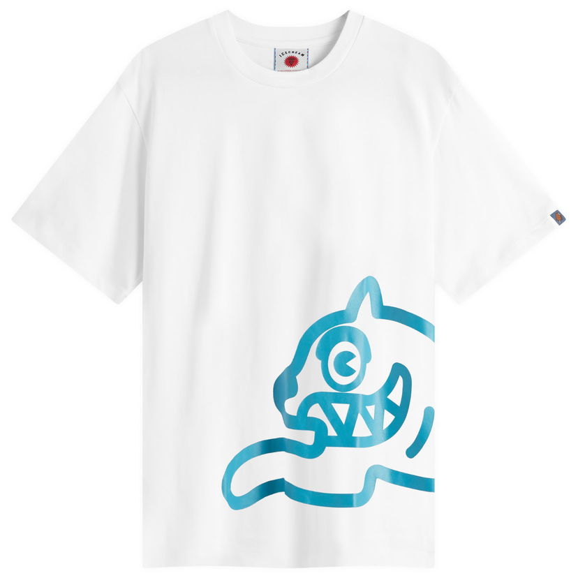 Majica BBC IceCream ICECREAM Jumbo Running Dog Graphic Tee, Size Large Bela | IC25147-WHT