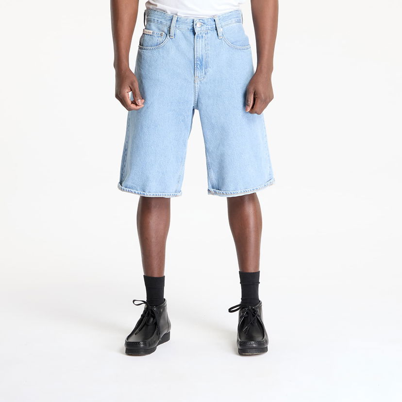 Kratke hlače CALVIN KLEIN Calvin Klein Relaxed Denim Shorts Modra | J30J327186 1AA