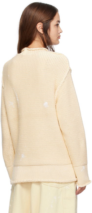 Pleteni pulover R13 R13 Rolled Edge Knit Sweater Bež | R13WY152-Y055B, 2
