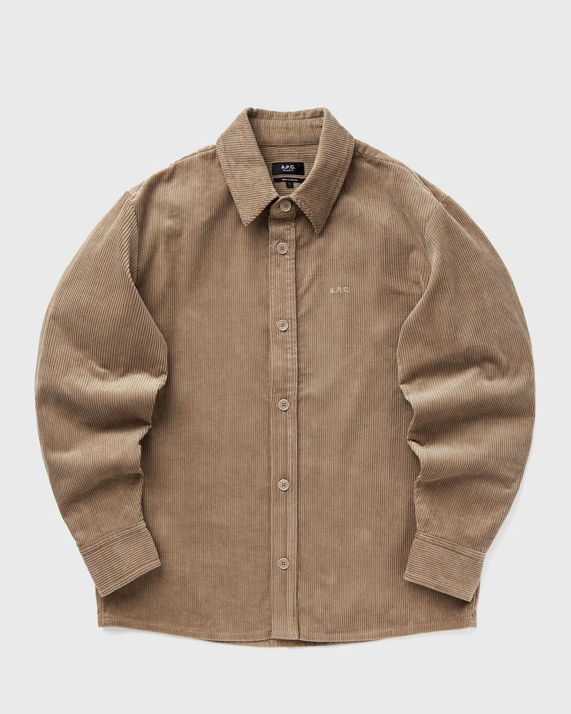 Jakna A.P.C. SURCHEMISE BOBBY Bež | COHBB-H02976-BAA