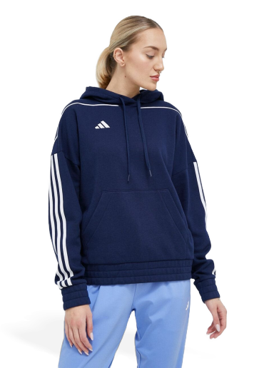 Pulover adidas Performance Hoodie Tiro 23 Mornarica | HS3602