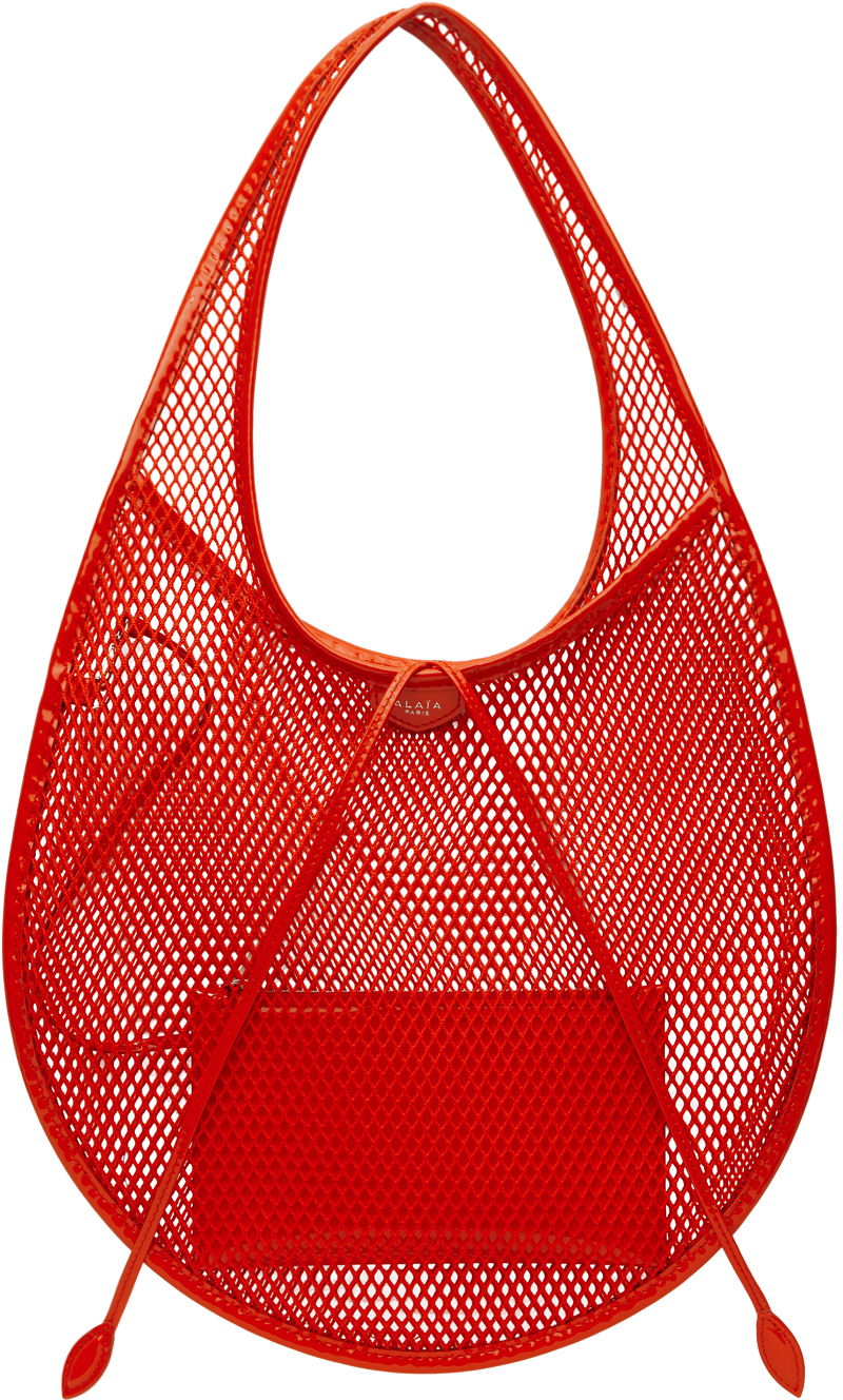 Tote bag Alaïa One Piece Medium Shoulder Bag Rdeča | AA1S02726CA266