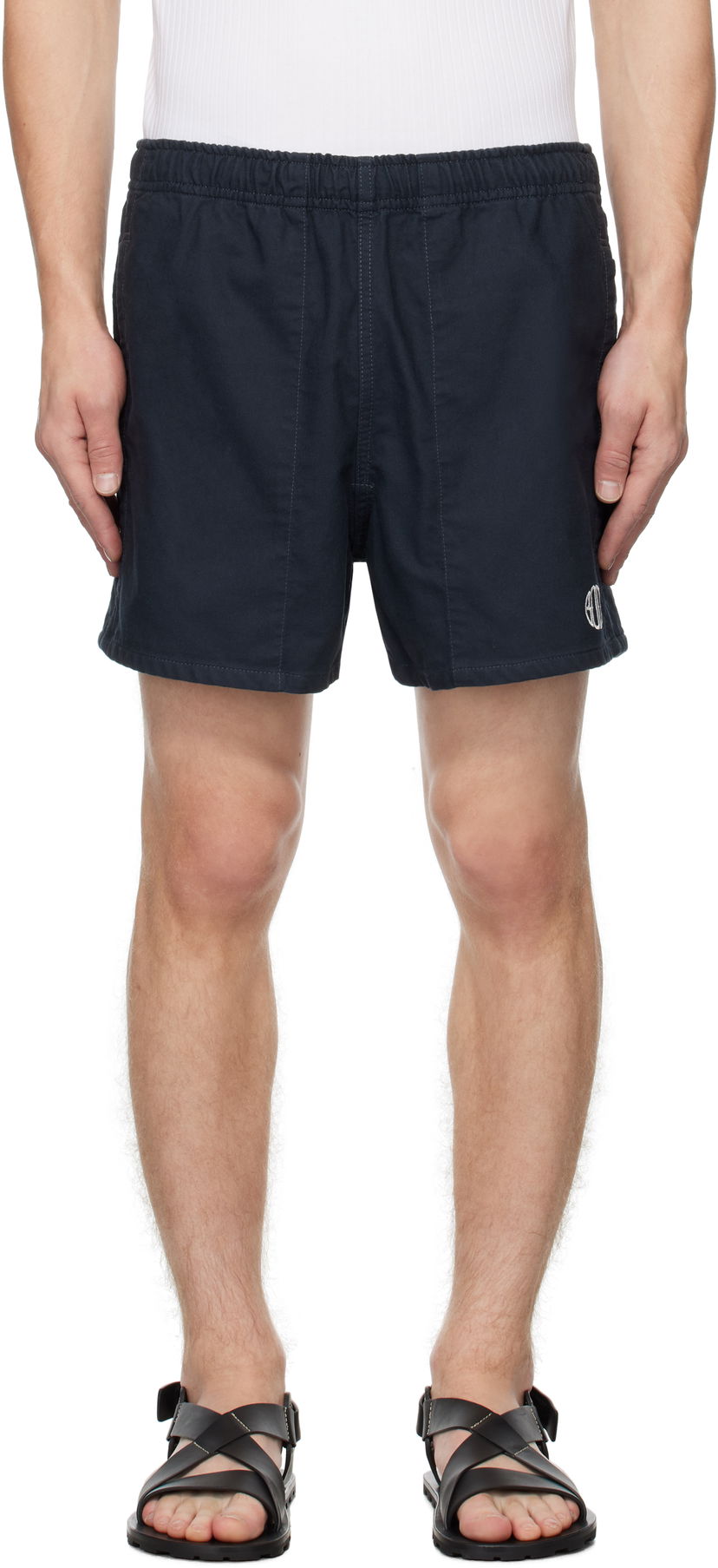 Kratke hlače Bode Casual Field Shorts Modra | MRF24BT002