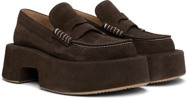Superge in čevlji JW Anderson JW Anderson Suede Platform Loafers Rjava | FW0169-LA0240, 3