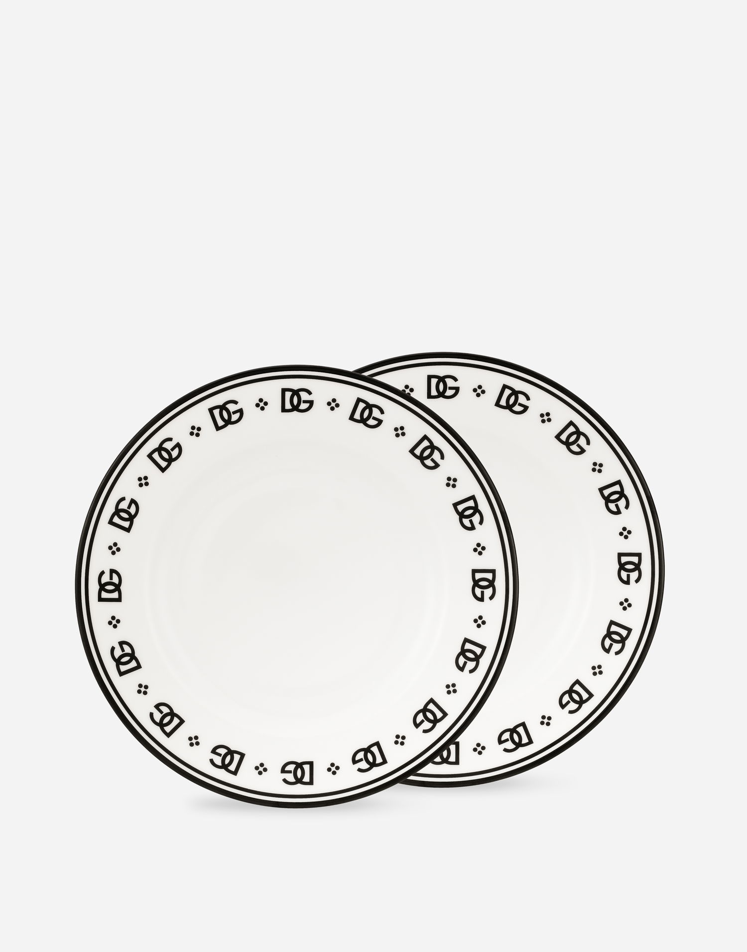 Home decor Dolce & Gabbana Dolce & Gabbana Set of 2 Dessert Plates Bela | TC0S03TCALHU0082, 0