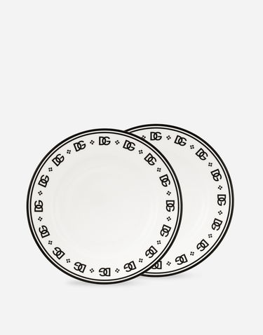 Home decor Dolce & Gabbana Dolce & Gabbana Set of 2 Dessert Plates Bela | TC0S03TCALHU0082, 0