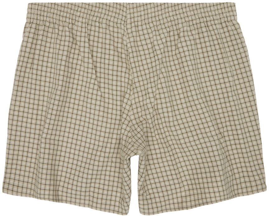 Boksarice ERL Plaid Boxers Bež | ERL09UW10, 1