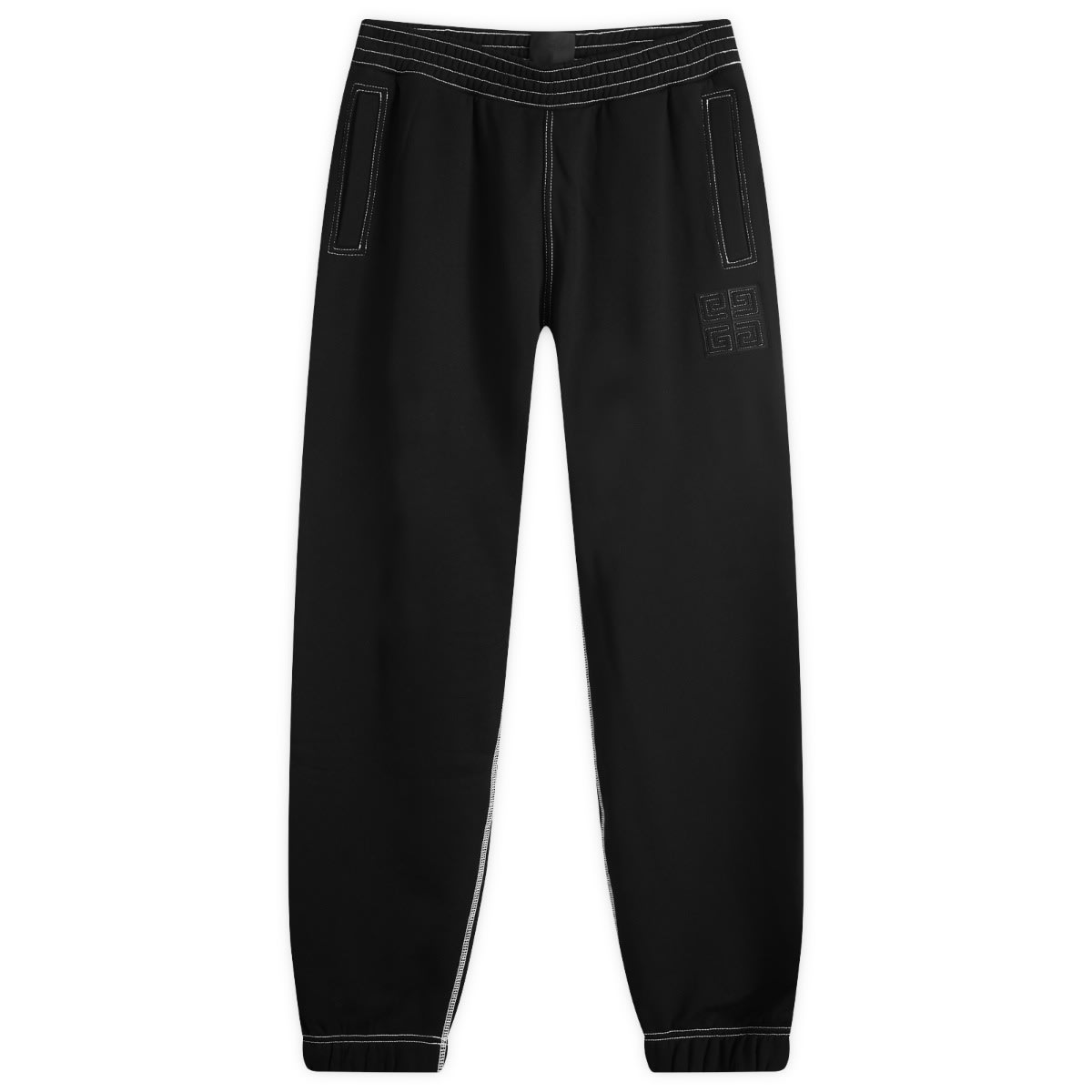 Trenirka Givenchy Casual Sweatpants With Contrast Stitching Črna | BM51DA3YPQ-004, 0