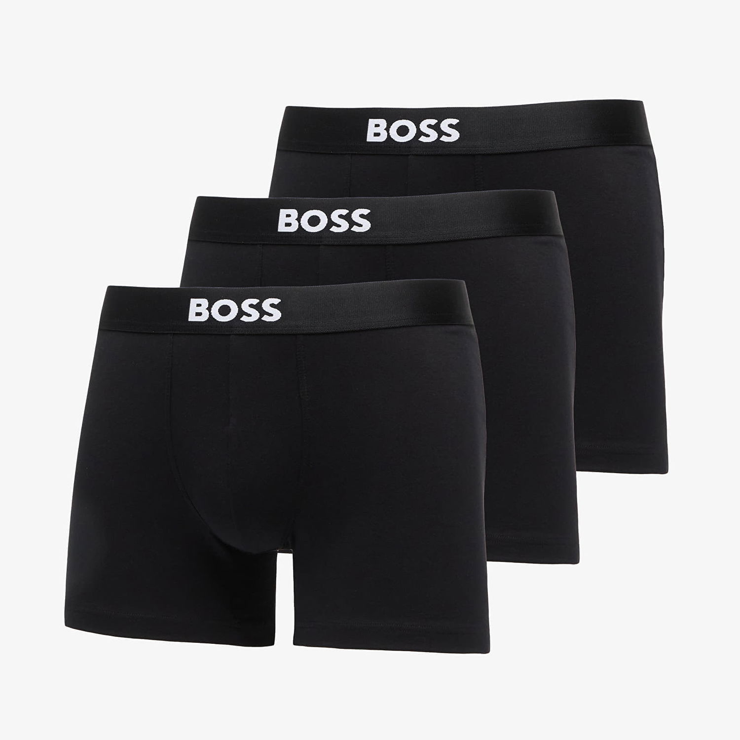 Boksarice BOSS Three-Pack Stretch Cotton Boxer Briefs Boss One Črna | 50544272-001, 0