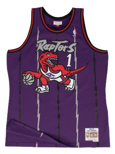 Dres Mitchell & Ness NBA Swingman Jersey Toronto Raptors Tracy McGrady Lila | SMJYGS18215-TRAPURP98TMC