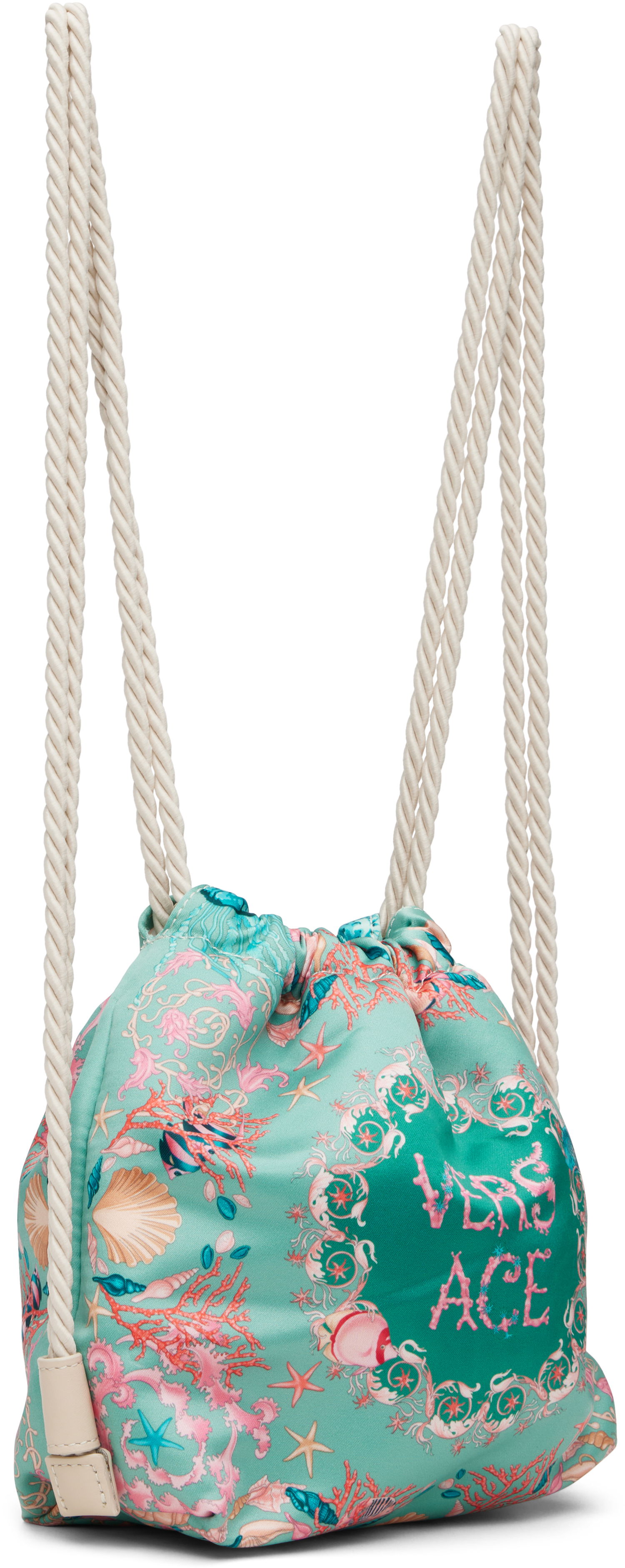 Nahrbtnik Versace Versace Underwater Barocco Bucket Backpack Zelena | 1020953_1A15257, 1