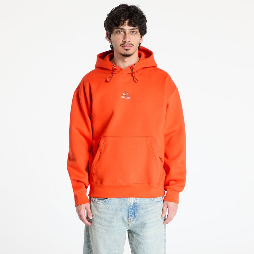 Pulover Nike ACG Nike ACG Therma-FIT Fleece Pullover Hoodie Oranžna | DH3087-633
