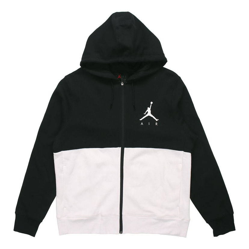 Pulover Jordan Jordan Air Fleece Full-Zip Hoodie Črna | CK1353-011