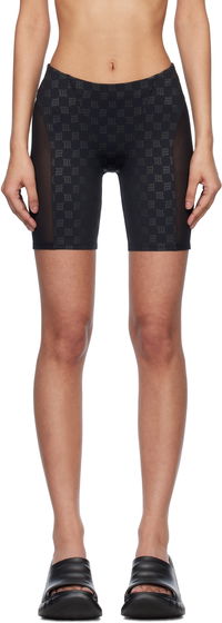 MISBHV Monogram Mesh Panel Bike Shorts