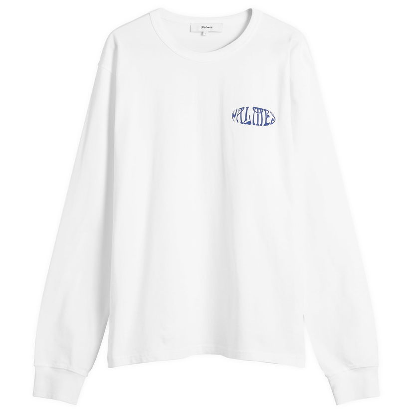 Majica Palmes Palmes Angels Long Sleeve T-Shirt, Size Small Bela | P15-0034-001