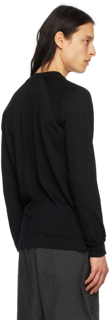 Pleteni pulover NORSE PROJECTS Norse Projects ARKTISK Crewneck Sweater Črna | N45-0538, 2