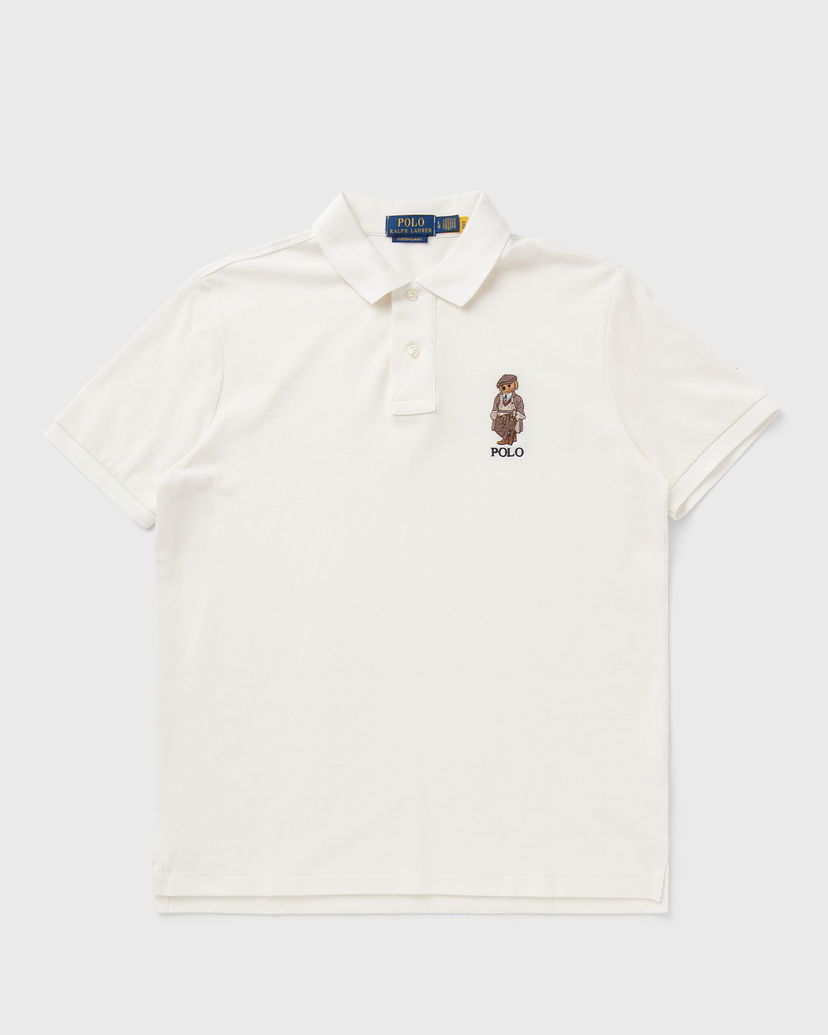 Polo majica Polo by Ralph Lauren Polo Bear Custom Slim Fit Polo Shirt Bela | 710P00082001