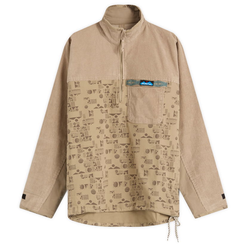 Pulover KAVU Throwshirt Flex Pullover Summit, Large Bež | 5248-2572