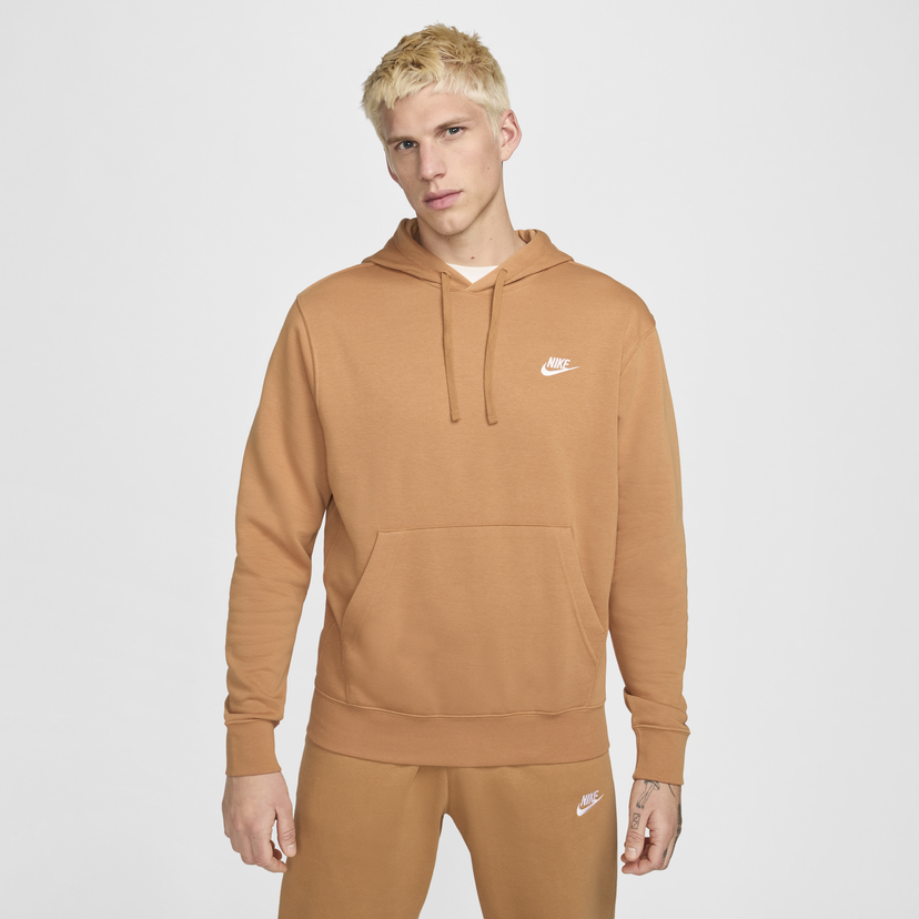 Pulover Nike Sportswear Club Fleece Rjava | BV2654-224