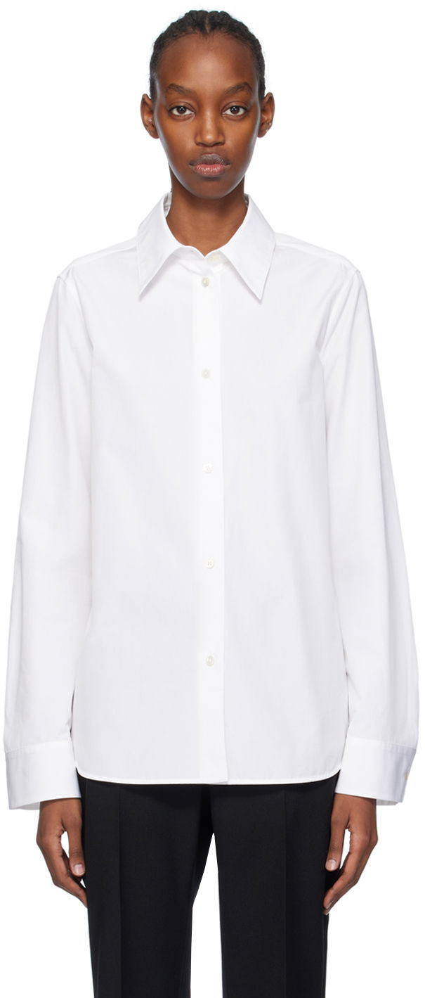 Srajce Jil Sander Pointed Collar Shirt Bela | J04DL0003_J45001, 0