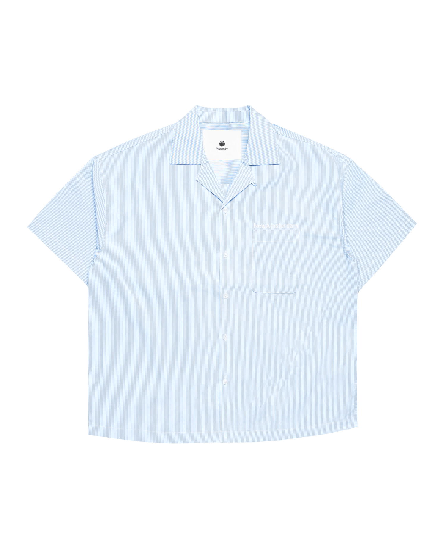 Srajce New Amsterdam Surf Association New Amsterdam Surf Association Wijk Striped Shirt Modra | 2501031001, 0