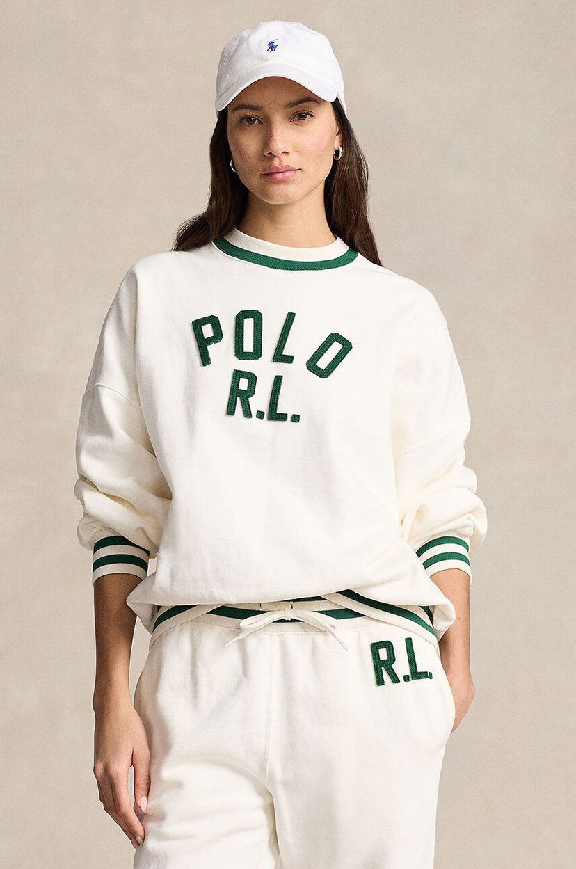 Pulover Polo by Ralph Lauren PRL Sweatshirt Bela | 211941211