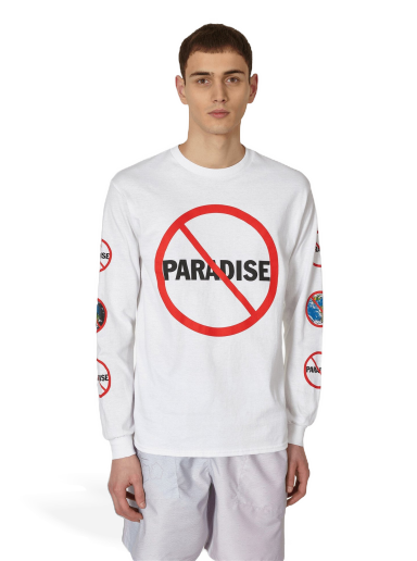 Majica PARADIS3 Cali DeWitt T-Shirt Bela | PACALILONGTEE 001