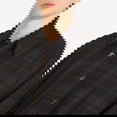 Srajce OUR LEGACY Our Legacy Borrowed Shirt, Shadow Check Rjava | M2252OB, 5