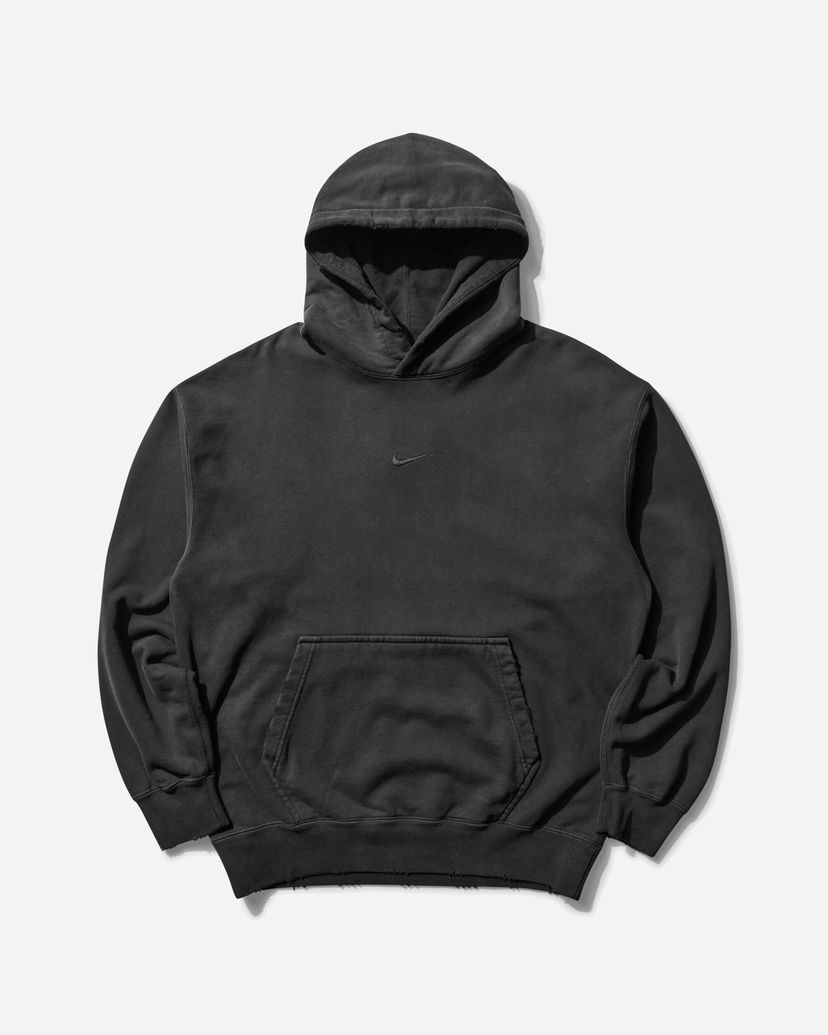Pulover Nike Solo Swoosh French Terry Hoodie Črna | IB8749-010