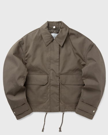 Puhovka Samsoe Samsoe Samsøe & Samsøe SARIVERA Jacket, Size L Rjava | F24400002-BUNGEE-CORD, 0