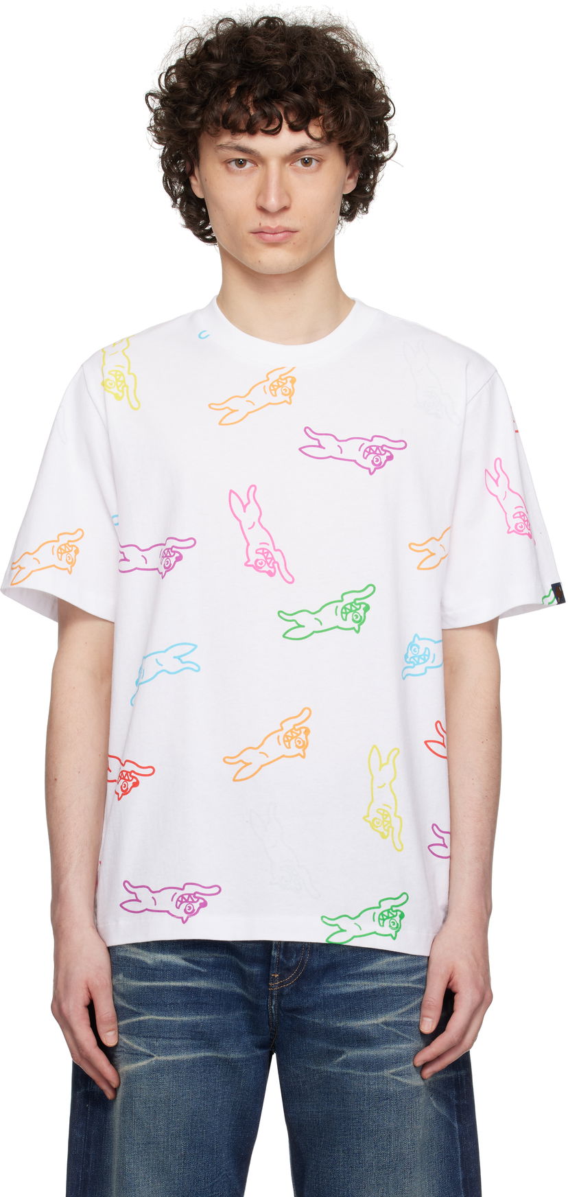 Majica BBC IceCream ICECREAM Running Dog T-Shirt Bela | IC24278
