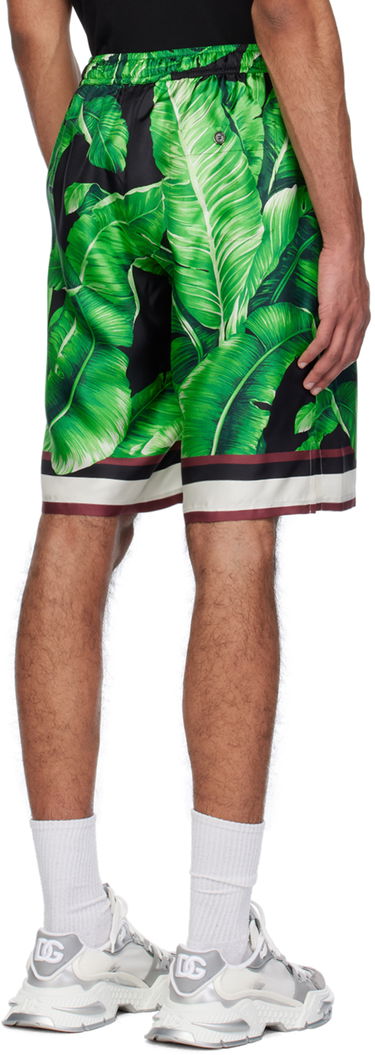 Kratke hlače Dolce & Gabbana Printed Shorts Zelena | GV37ATIS1SG, 2