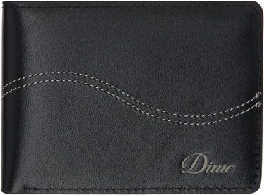 Denarnica Dime Cursive Leather Bifold Wallet Črna | DIMEHO2431BLK, 0
