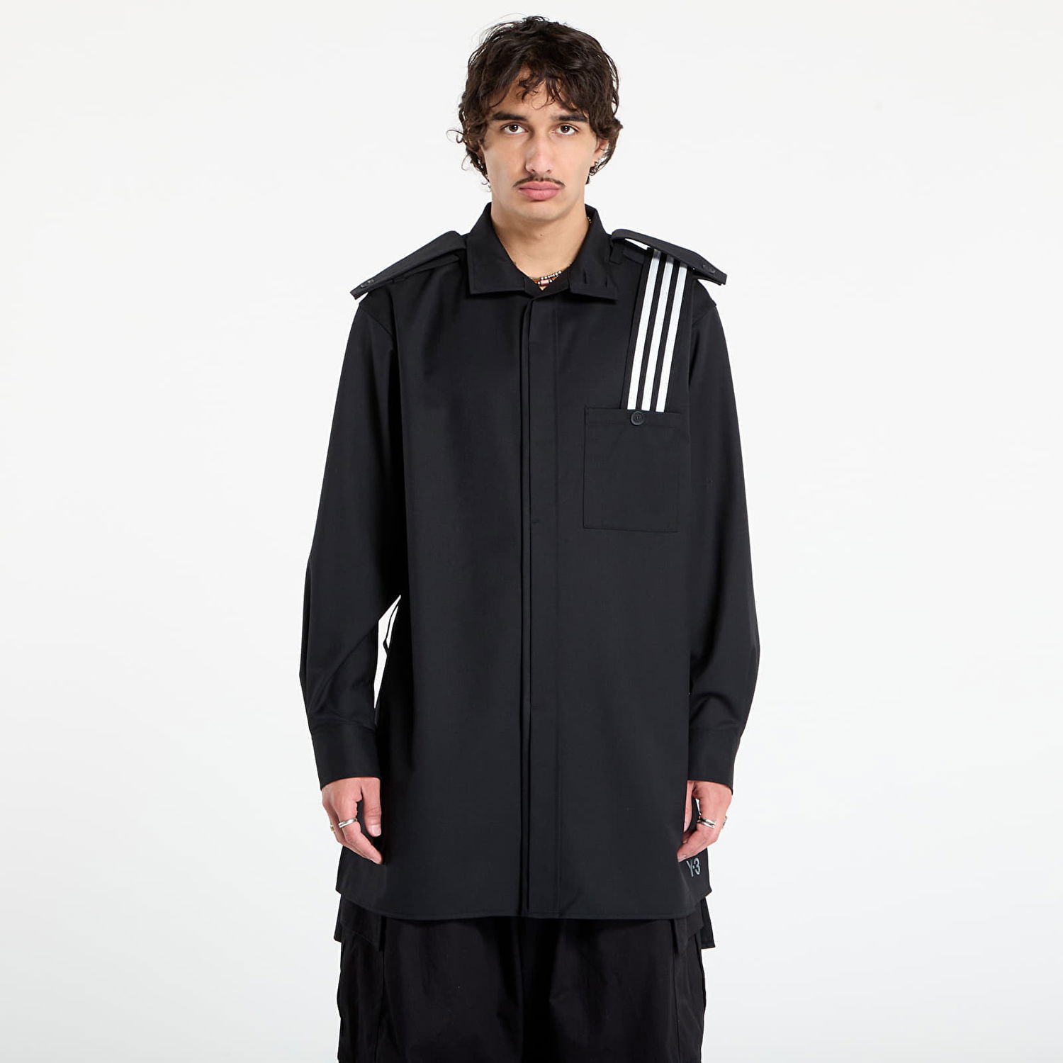 Srajce Y-3 Y-3 Rw Overshirt Črna | JX7295, 0