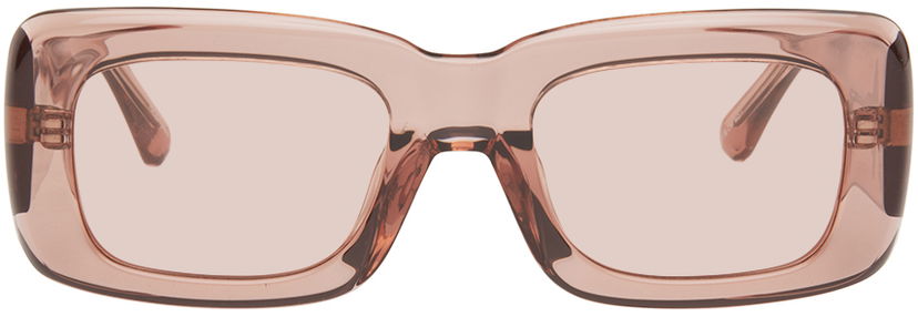 Sončna očala The Attico The Attico Linda Farrow Edition Marfa Sunglasses Roza | ATTICO3C27SUN
