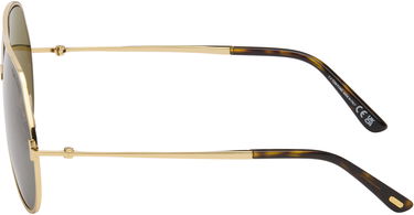 Sončna očala Tom Ford Tom Ford Rickie-02 Aviator Sunglasses Rumena | FT1281_6330N, 2