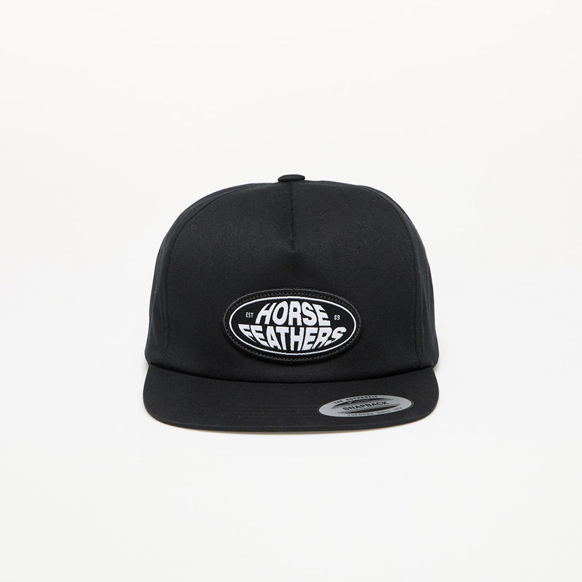 Kapa Horsefeathers Horsefeathers Steal Snapback Cap Črna | AM264A