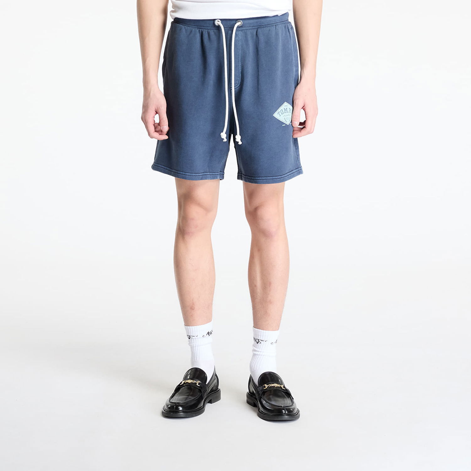 Kratke hlače Tommy Hilfiger Tommy Jeans Regular Varsity Shorts Modra | DM0DM20936 C1G, 0