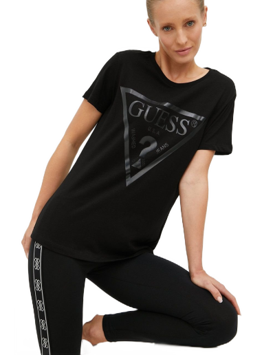 Majica GUESS Adele Tee Črna | V2YI07.K8HM0