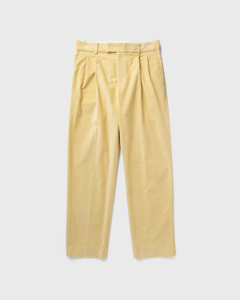 Hlače Drôle de Monsieur Corduroy Casual Pants Rumena | E-BP165-CO156-ST
